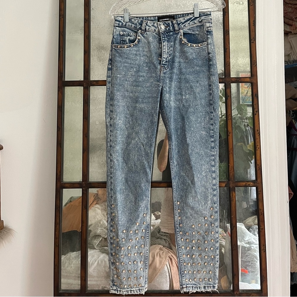Kooples bejeweled jeans